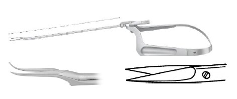 МІКРО НОЖИЦІ ВИГН. ГОСТР./ГОСТР.